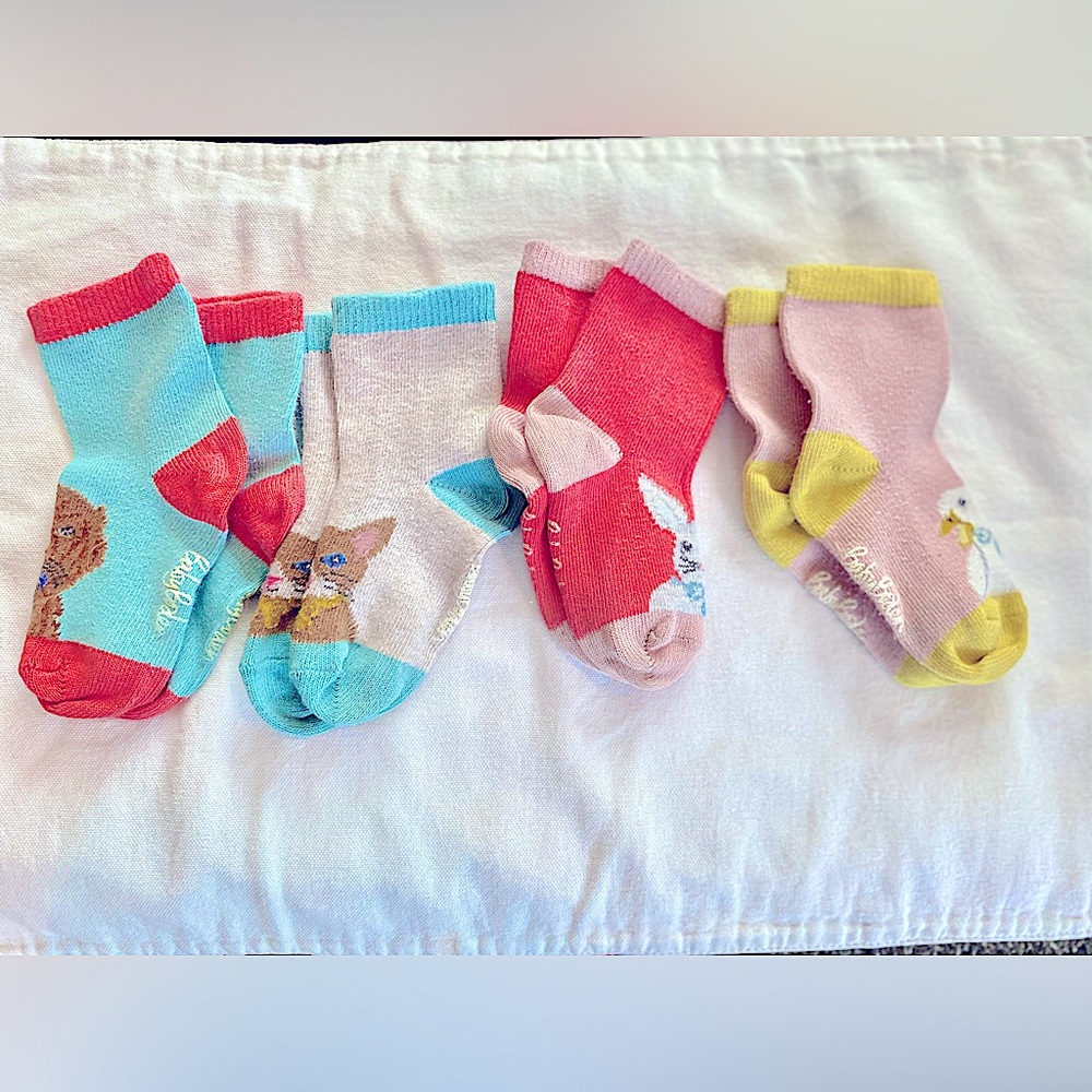 Adorable mini Boden sock set. Good condition. Size 9-12 months